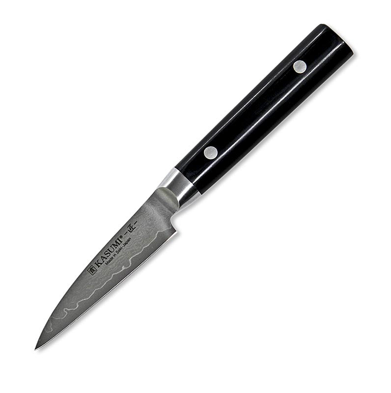 Kasumi MP-01 Masterpiece Damascus paring knife 8cm, 1st class, ideal for fine cutting in the kitchen