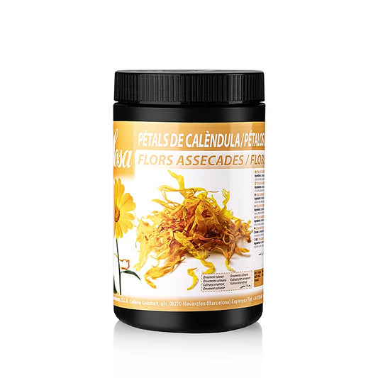 Sosa Pétales de souci séchés, jaunes, non raffinés (38927), 40 g - Image de produit pour les pétales de souci séchés naturels de Sosa, emballés dans un sachet de 40 g