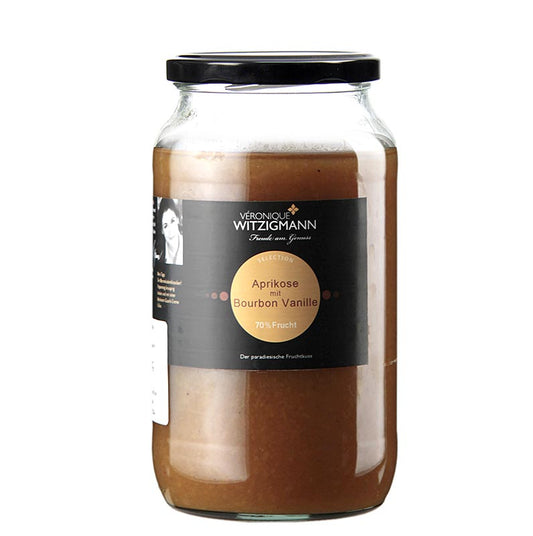 Abricots à la vanille bourbon 1 kg, délicieuse pâte à tartiner artisanale