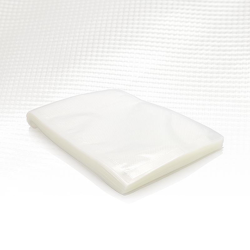 Sacs sous vide sous-vide 16x25cm, adaptés à la cuisson jusqu'à 90°C, avec structure ferme, 50 pièces