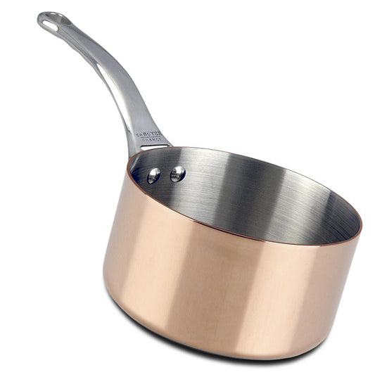 Cocotte à induction Prima Matera de deBUYER, en cuivre et acier inoxydable, diamètre 16cm (620616), 1 pièce