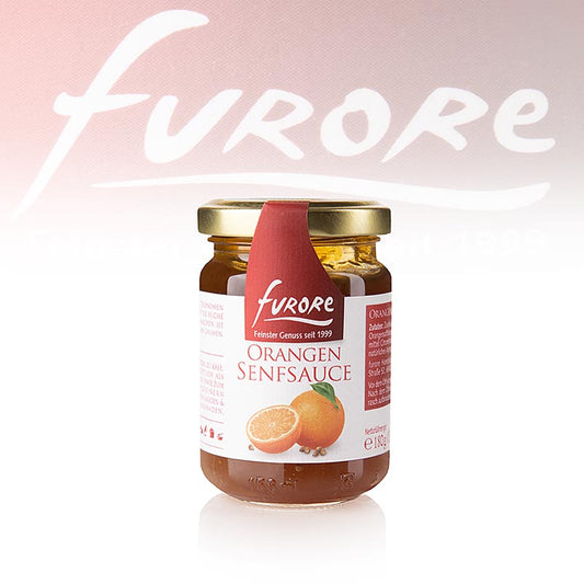 Sauce moutarde à l'orange, 130 ml - complément idéal pour un repas délicieux