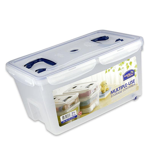Boîte fraîcheur Lock & Lock de 21,0 l, forme rectangulaire avec dimensions 456x300x225 mm