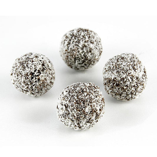 Valrhona truffes pralines rhum coco, 1 kg, env 70 pièces, délicieuses truffes au chocolat belge