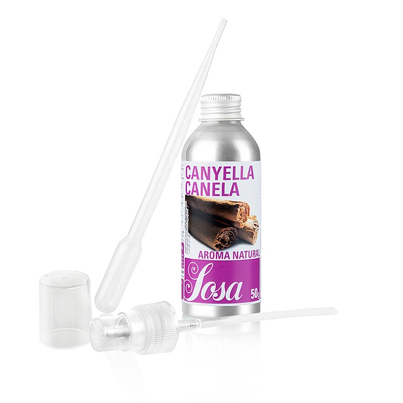 Arôme naturel de cannelle liquide (38322), 50 g produit image avec des ingrédients biologiques