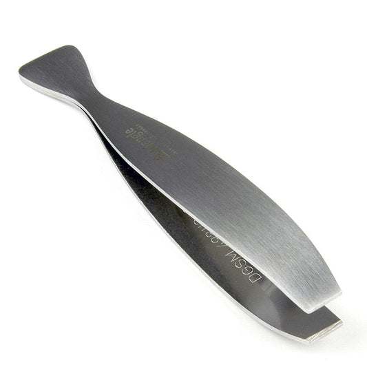 Pince à épiler en arête de poisson en acier inoxydable de Triangle Tools, idéale pour les travaux de précision, 1 pièce