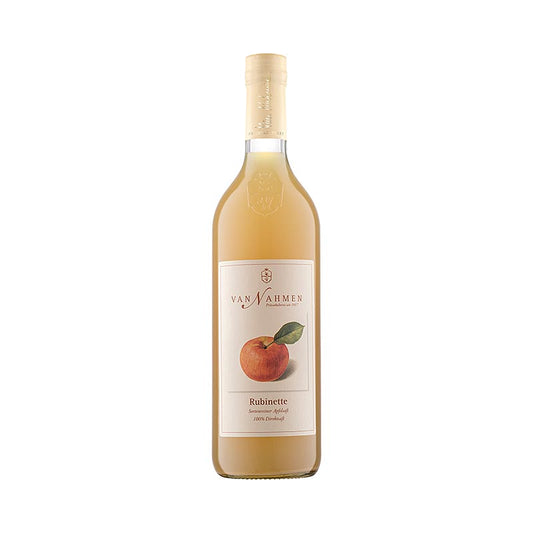 Van Nahmen - Rubinette jus de pomme, 100% jus instantané, 750 ml, rafraîchissant et pur jus de pomme naturel de la plus haute qualité