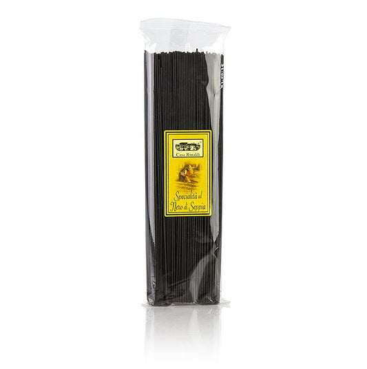 500 grammes de spaghetti Casa Rinaldi à l'encre de seiche noire sépia