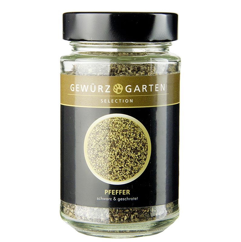 Poivre noir Gewürzgarten, finement moulu, 100 g - Poivre noir aromatique et finement moulu de 100 g