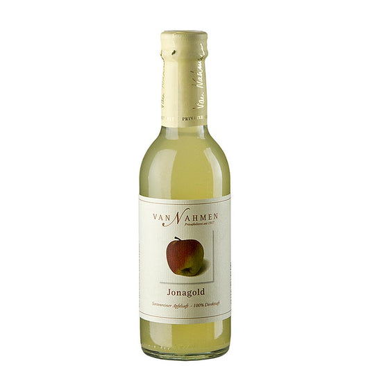 Jus de pomme Jonagold, 100% jus direct, van Nahmen, bio, 250 ml - délicieux jus de pomme bio à base de pommes Jonagold, pur et pressé de manière artisanale.
