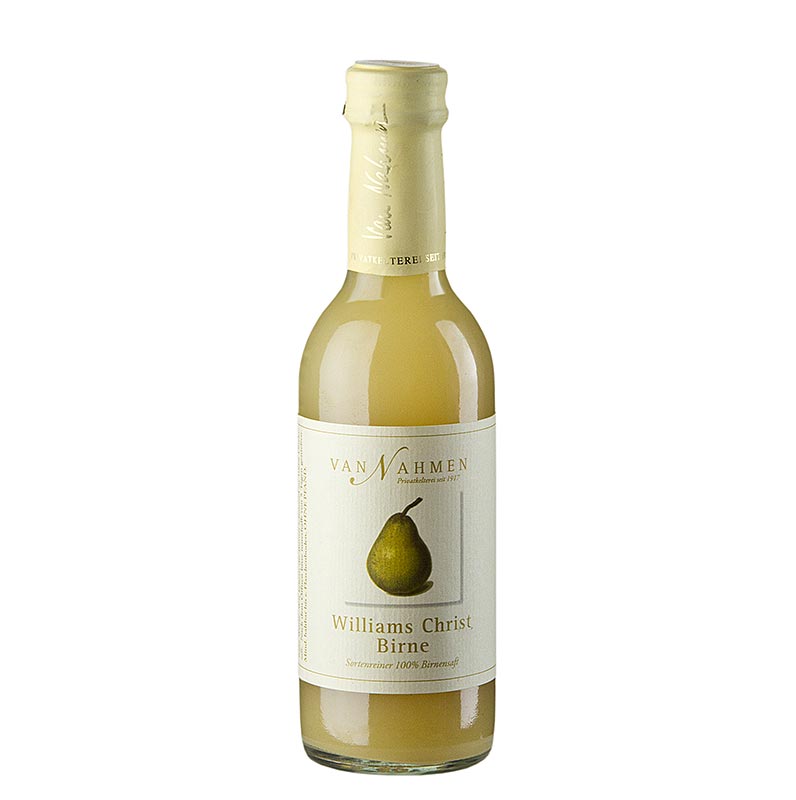 250 ml de jus de poire van Nahmen Williams Christ, fabriqué à partir de 100 % de jus direct