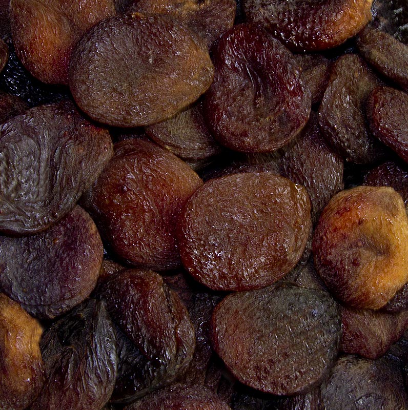 Abricots secs biologiques non sulfurés, emballés dans un sac de 1 kg