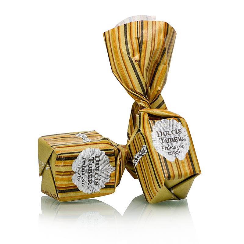 Mini pralines aux truffes Tartuflanghe - Dulcis Knol, truffes d'été, env. 7g, beige, 1 kg - Pralines aux truffes raffinées aux truffes d'été, idéales comme gâterie de luxe