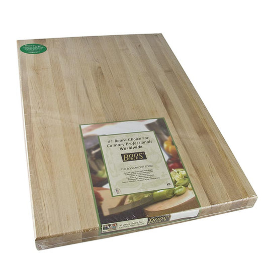 Grande planche à découper en érable Boos Block sans canal d'écoulement, 61x46x4cm