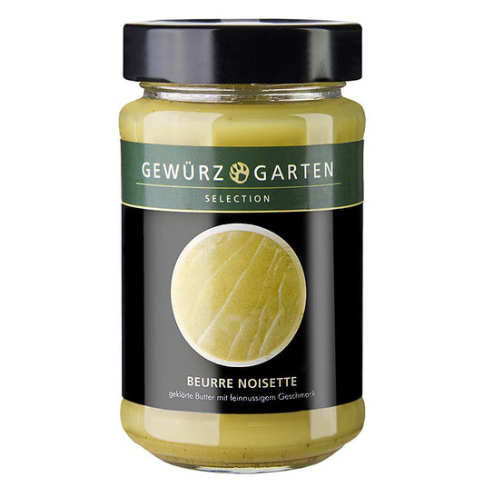 Photo d'un pot de Gewürzgarten Beurre Noisette, beurre clarifié au délicieux goût de noisette, 190 g