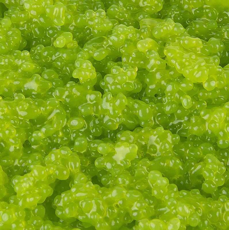 Cavi-Art® caviar d'algues au goût de wasabi, une délicieuse option végétalienne de 500g