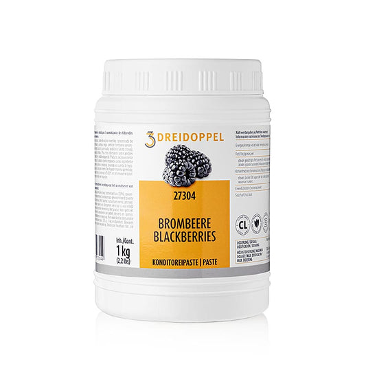 Pâte de mûres, Dreidoppel, Nr273, 1 kg - pâte de mûres artisanale et fruitée, parfaite pour les desserts et les gâteaux