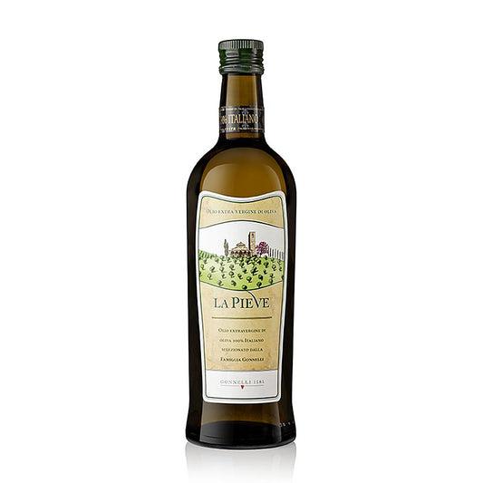 Huile d'olive extra vierge, Santa Tea Gonnelli La Pieve, 750 ml - bouteille d'huile d'olive extra vierge de haute qualité de Toscane