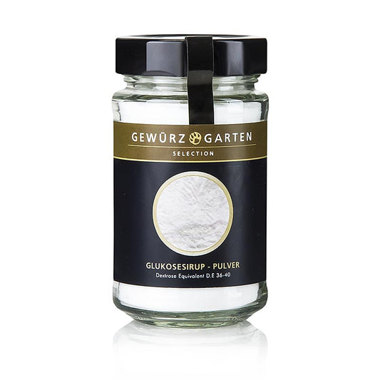 Sirop de glucose en poudre Gewürzgarten, 150 g - édulcorant naturel pour diverses recettes et pâtisseries