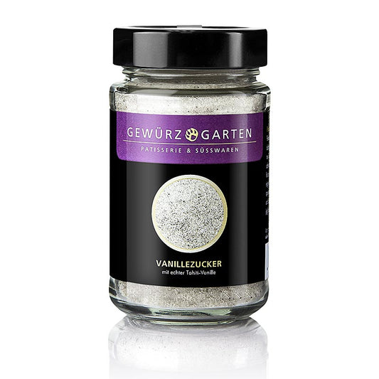 200 grammes de sucre vanillé Gewürzgarten, enrichi de délicieuse vanille de Tahiti