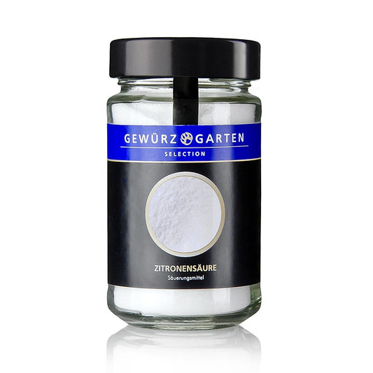 Paquet de 200 g de Gewürzgarten Acide citrique (acide alimentaire), produit E 330