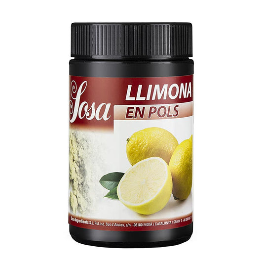 Sosa poudre - citron, à base de jus de citron concentré (38765), 600 g, idéal pour donner un goût de citron aux plats et aux boissons