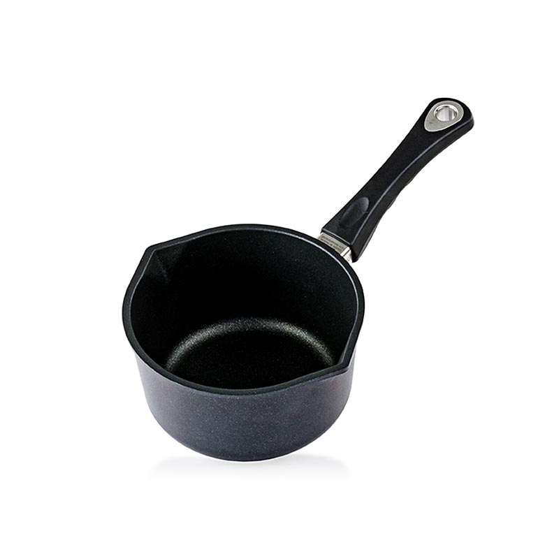 Cuvette à lait et à sauce AMT Gastroguss 18 cm de diamètre et 9 cm de hauteur, 1 pièce, pour préparer des sauces et chauffer du lait
