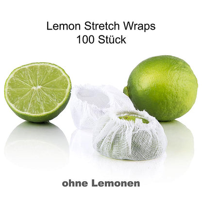 Les mouchoirs en papier originaux au citron avec élastique pour une présentation fraîche