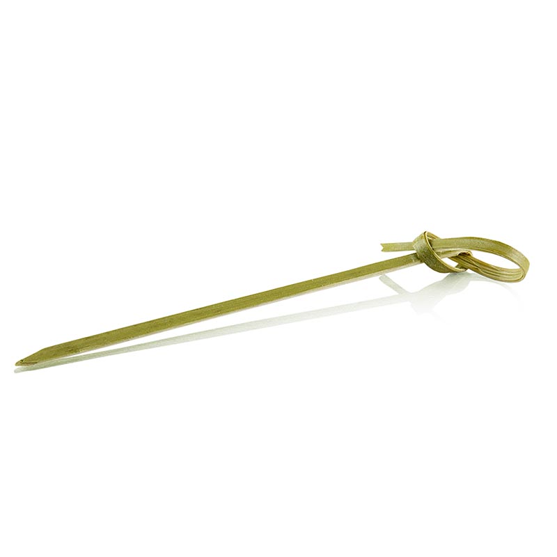 Brochettes en bambou avec extrémité nouée, 9cm, 250 pièces, idéales pour les snacks
