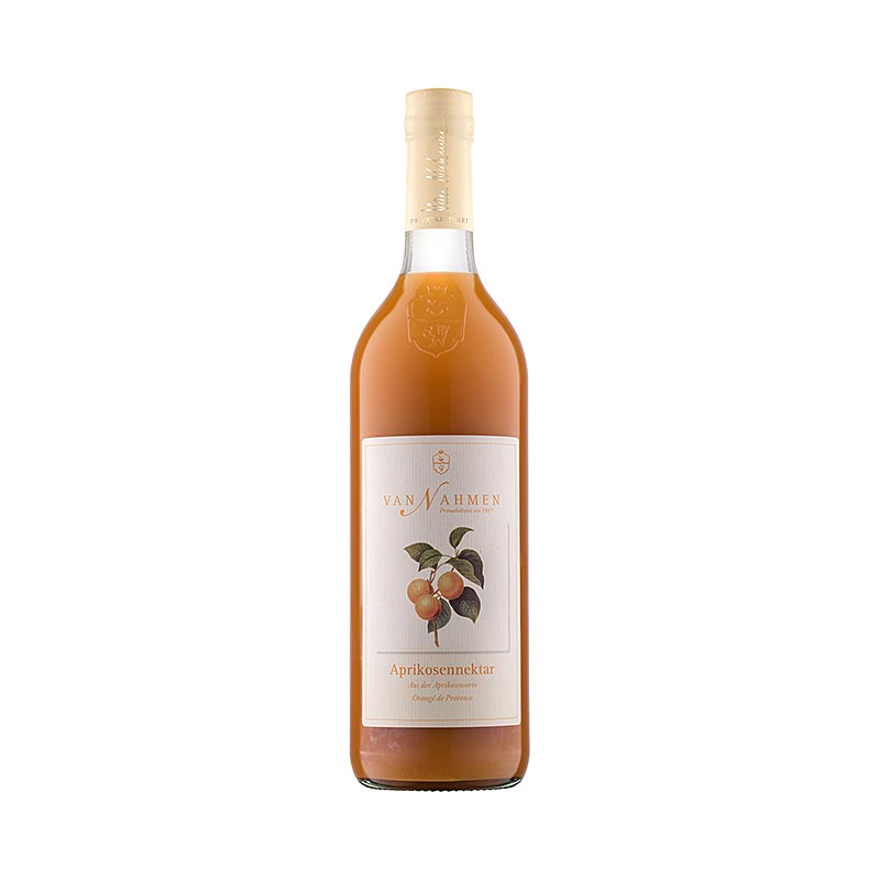 Van Nahmen - Nectar d'abricot (orange provençale), 45% de jus instantané, 750 ml - délicieux jus d'abricot au goût d'orange de haute qualité