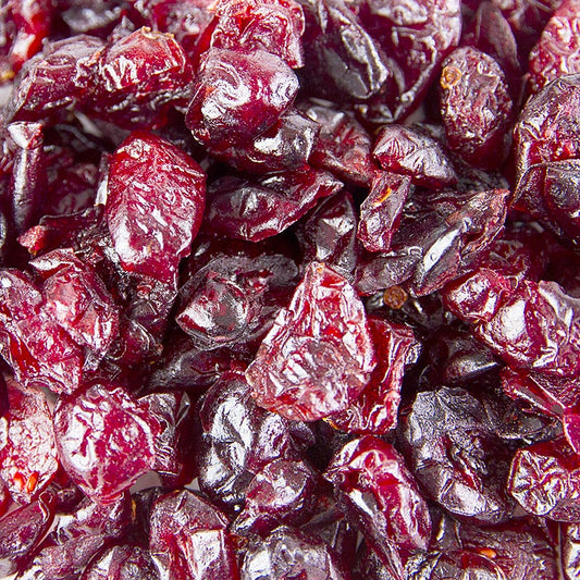  Emballé 120 g d'airelles Gewürzgarten de couleur claire, séchées et non soufrées