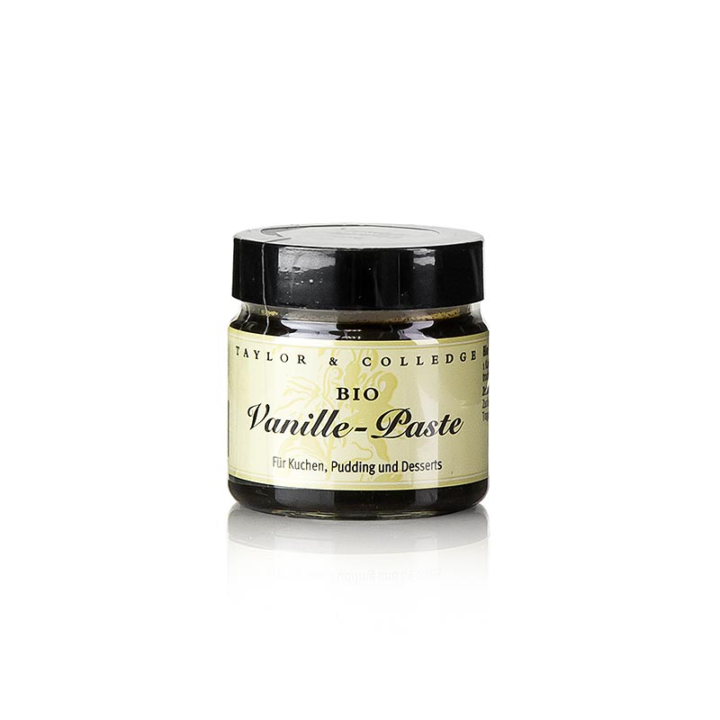 Extrait de vanille biologique australienne en pâte avec paillettes, Taylor & Colledge, 65g