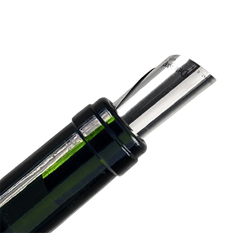 Deux becs verseurs Drop Stop pour bouteilles de vin avec un design innovant d'arrêt de chute