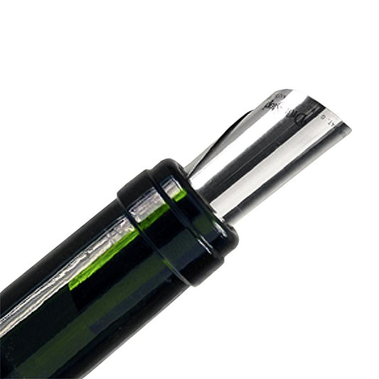 Deux becs verseurs Drop Stop pour bouteilles de vin avec un design innovant d'arrêt de chute