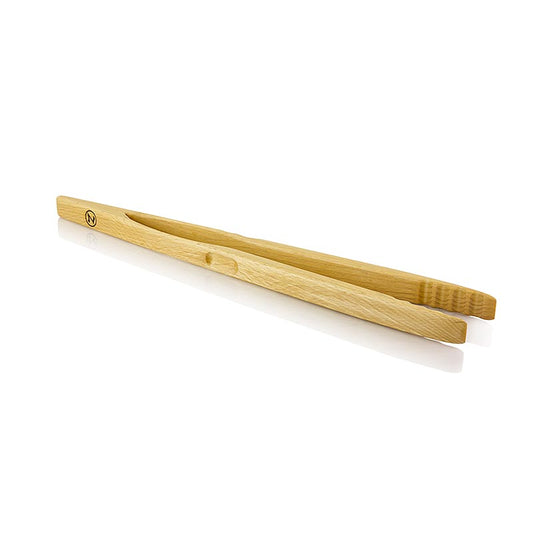 Pince à barbecue de 46 cm en bois de hêtre, idéale pour manipuler les aliments sur le gril, de haute qualité et durable, 1 pièce