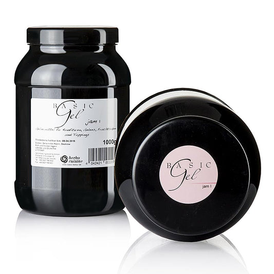 Herbacuisine Basic Gel pour confiture en rose, végétalien, paquet de 1 kg