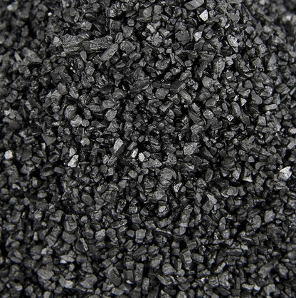 Grand sac de 181 kg de sel noir du Pacifique Palm Island avec charbon actif, idéal pour une utilisation décorative à Hawaii
