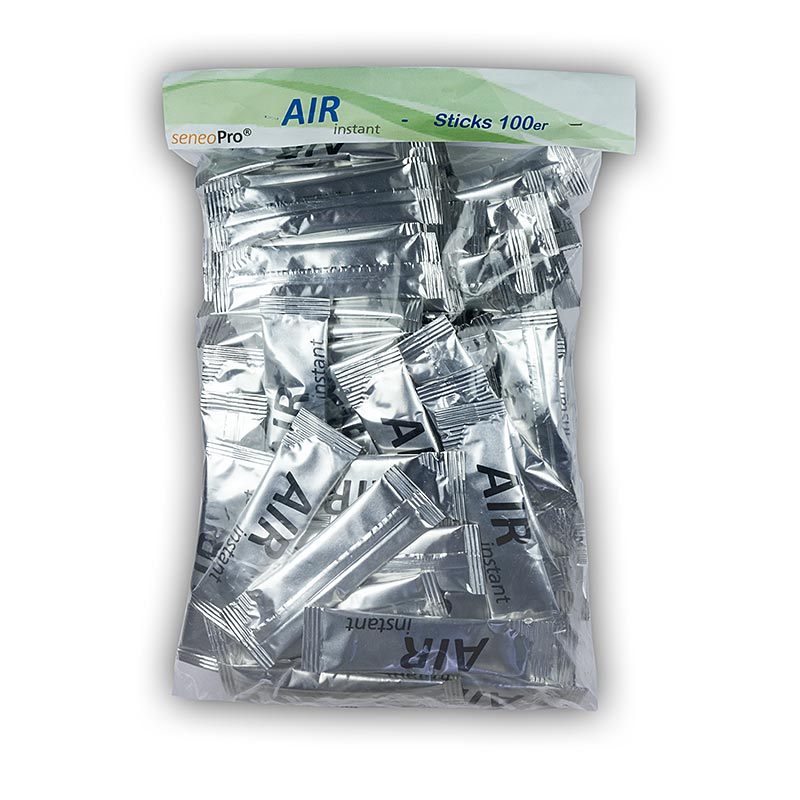 SeneoPro Bio - Air-Instant sticks, agent moussant, 100x2g, de Biozoon, 200 g, 100 pièces, pour la création instantanée de mousse d'air