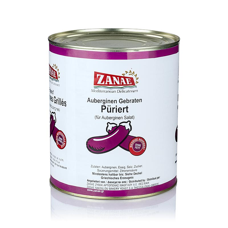 Pâtes d'aubergine de Zanae, emballées dans un sac de 28 kg, parfaites pour de délicieux plats italiens.