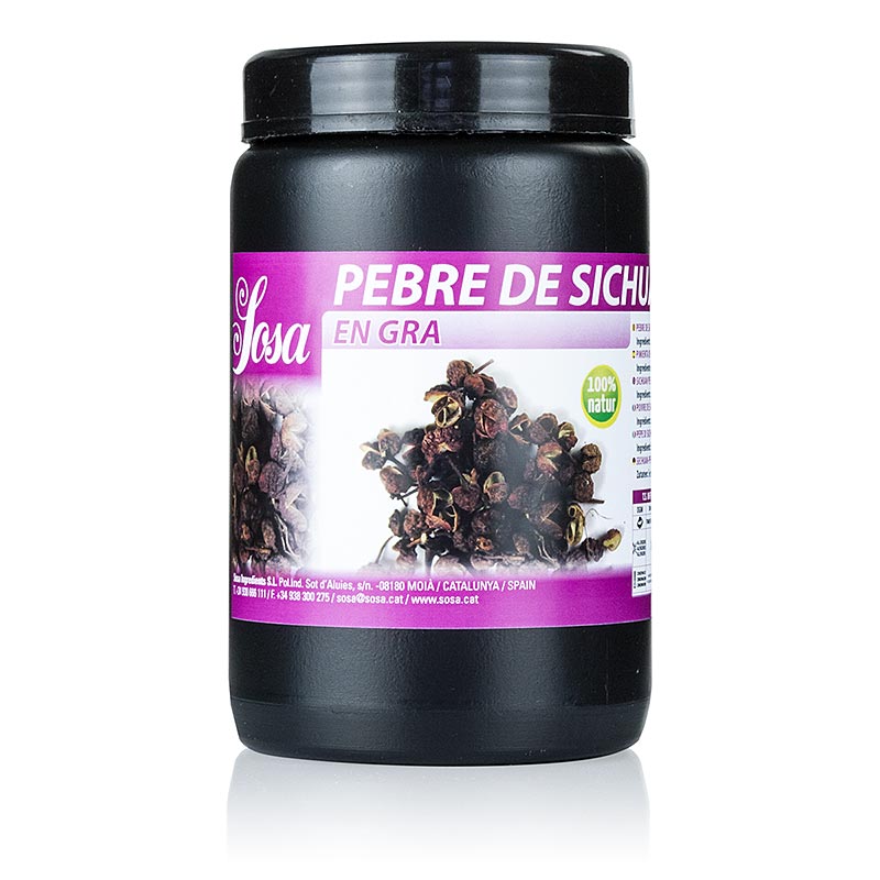 Poivre de Sichuan (Szechuan), entier, 100 g - Un paquet de 100 g de poivre de Sichuan (Szechuan) entier