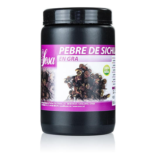 Poivre de Sichuan (Szechuan), entier, 100 g - Un paquet de 100 g de poivre de Sichuan (Szechuan) entier