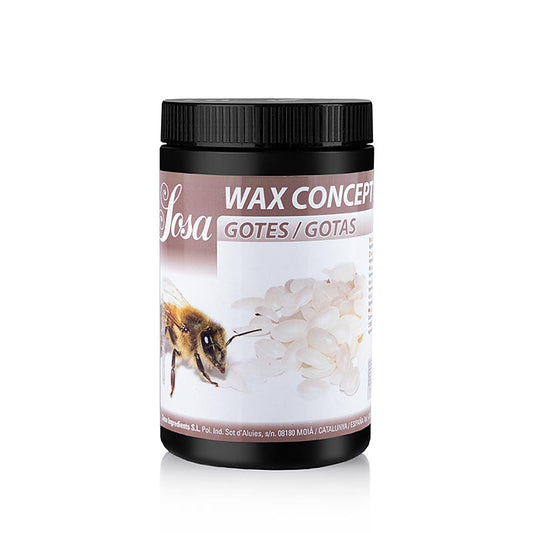 Wax Concept, gouttes de cire d'abeille pour l'absorption d'huile et de graisse, 500 g, produit respectueux de l'environnement pour une absorption efficace de l'huile et de la graisse