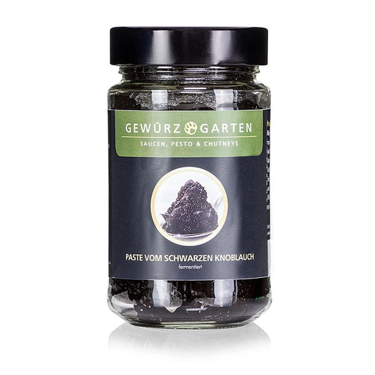Pâte d'ail noir (fermenté) bio de Gewürzgarten, 100% naturel, 250g