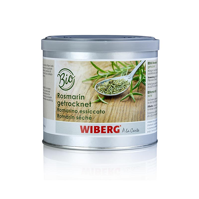 Romarin bio, séché, 125 g, herbes parfaites pour diverses recettes et plats