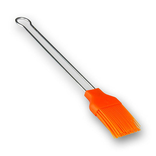 Pinceau de cuisson en silicone, 5cm de large, 28cm de long, 1 pièce, idéal pour étaler uniformément les sauces et l'huile sur les aliments