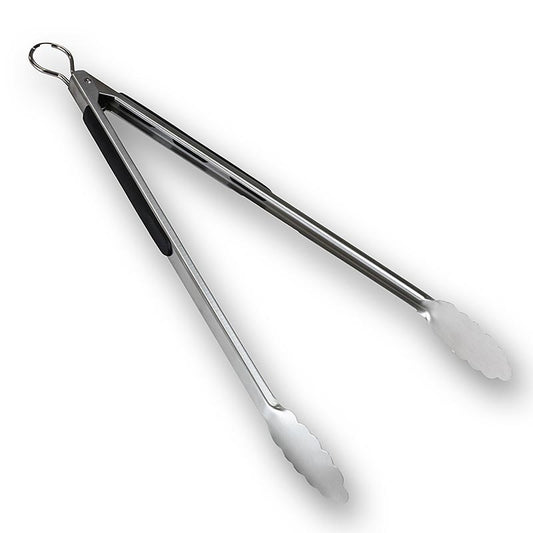 Pince à barbecue de 40 cm en acier inoxydable, un outil durable et essentiel pour les grillades
