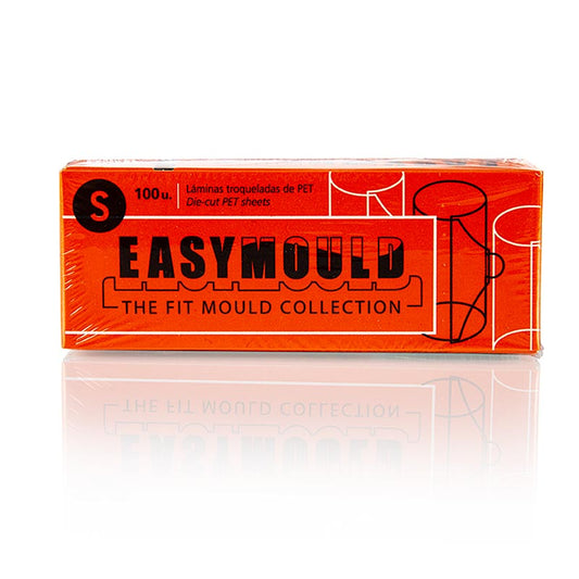 Feuille Easymould Rendondo de haute qualité, forme ronde, 25x40mm de diamètre, 100% Chef (60/0004), 100 feuilles