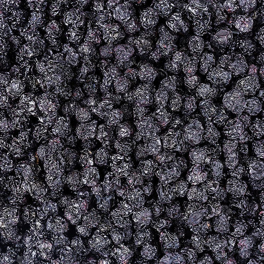 Baies d'aronia séchées biologiques, paquet de 1 kg
