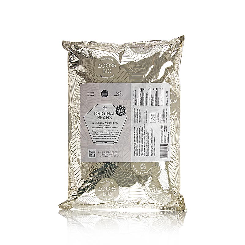 Sac de 2 kg de Edel Wit Dom Rep 37% blanc de couverture Callets fabriqués à partir de grains originaux.