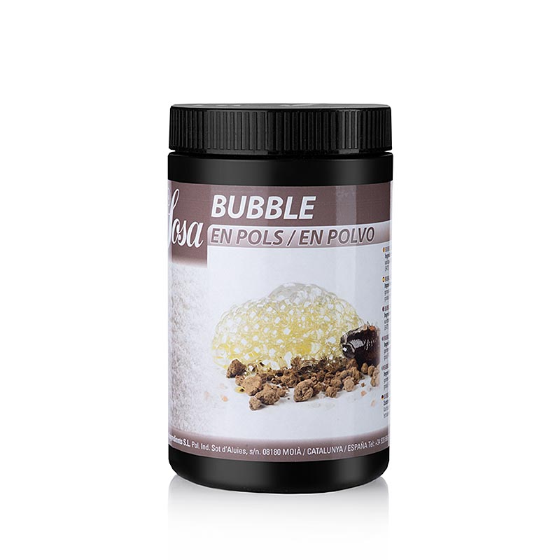 Alt text : Bouteille de 500g de détergent moussant Bubble, un détergent moussant de haute qualité pour un nettoyage efficace